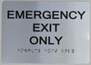 HOTEL DIRECTIONAL SIGN EMERGENCY EXIT ONLY HOTEL DIRECTIONAL SIGN EMERGENCY EXIT ONLY