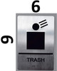 HOTEL DIRECTIONAL SIGN TRASH HOTEL DIRECTIONAL SIGN TRASH