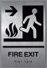 HOTEL DIRECTIONAL SIGN FIRE EXIT RIGHT ARROW HOTEL DIRECTIONAL SIGN FIRE EXIT RIGHT ARROW