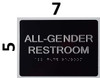 HOTEL ALL GENDER RESTROOM SIGN HOTEL ALL GENDER RESTROOM SIGN