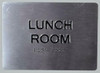 BRAILLE LUNCH ROOM SIGN