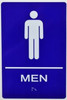 BRAILLE MEN RESTROOM SIGN BRAILLE MEN RESTROOM SIGN