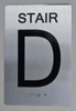 HOTEL STAIR D SIGN