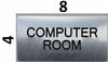 HOTEL ADA COMPUTER ROOM SIGN