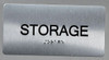 HOTEL STORAGE SIGN