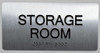 ADA STORAGE ROOM SIGN ADA STORAGE ROOM SIGN
