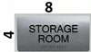 TACTILE HOTEL STORAGE ROOM SIGN TACTILE HOTEL STORAGE ROOM SIGN