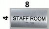 HOTEL DIRECTIONAL SIGN STAFF ROOM
