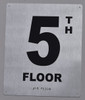 TACTILE HOTEL 5TH FLOOR SIGN
