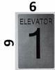 HOTEL ADA ELEVATOR 1 SIGN