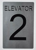 HOTEL ELEVATOR 2 SIGN