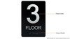 BRAILLE FLOOR NUMBER SIGN