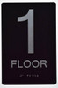 ADA FLOOR NUMBER SIGN ADA FLOOR NUMBER SIGN