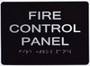 HOTEL FIRE CONTROL PANEL SIGN