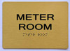 HOTEL METER ROOM SIGN
