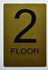 HOTEL FLOOR 2 SIGN HOTEL FLOOR 2 SIGN