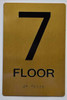 HOTEL DIRECTIONAL SIGN FLOOR 7
