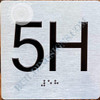 HOTEL APARTMENT NUMBER 5H SIGN