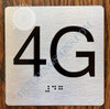 HOTEL ADA APARTMENT NUMBER 4G SIGN