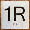 HOTEL APARTMENT NUMBER 1R SIGN