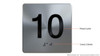 HOTEL ADA APARTMENT NUMBER 10 SIGN