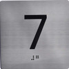 HOTEL DIRECTIONAL SIGN APARTMENT NUMBER 7