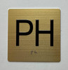 ADA PH ELEVATOR JAMB PLATE SIGN