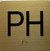 HOTEL PH ELEVATOR JAMB PLATE SIGN