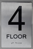ADA FLOOR NUMBER SIGN