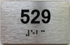 HOTEL ADA APARTMENT NUMBER 529 SIGN