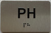 HOTEL ADA APARTMENT NUMBER PH SIGN