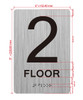 HOTEL 2 FLOOR SIGN