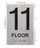HOTEL DIRECTIONAL SIGN 11 FLOOR HOTEL DIRECTIONAL SIGN 11 FLOOR
