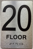 HOTEL ADA 20 FLOOR SIGN HOTEL ADA 20 FLOOR SIGN