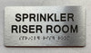 SPRINKLER RISER ROOM