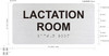 HOTEL DIRECTIONAL SIGN LACTATION ROOM
