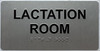 TACTILE HOTEL LACTATION ROOM SIGN