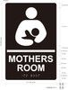 BRAILLE MOTHERS ROOM SIGN