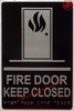ADA FIRE DOOR KEEP CLOSED SIGN