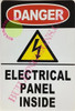 Danger Electrical Panel Inside
