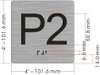 HOTEL DIRECTIONAL SIGN ELEVATOR PARKING 2 (P2) FLOOR HOTEL DIRECTIONAL SIGN ELEVATOR PARKING 2 (P2) FLOOR