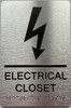 ADA ELECTRICAL CLOSET SIGN ADA ELECTRICAL CLOSET SIGN
