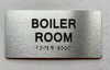HOTEL BOILER ROOM SIGN