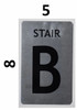 Stair B  Building Sign Stair B  Building Sign