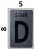 Stair D  Building Sign Stair D  Building Sign