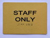 Staff ONLY-TactileSignage