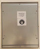 SIGN Elevator certificate frame  stainless Steel