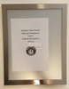 DIRECTORY FRAME stainless Steel Compliance Sign