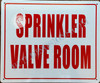Sprinkler Valve Room