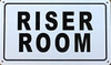 Signage RISER ROOM